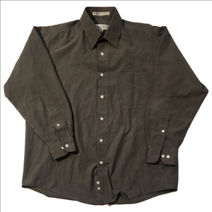 3/$20 Perry Ellis Charcoal Dress Shirt